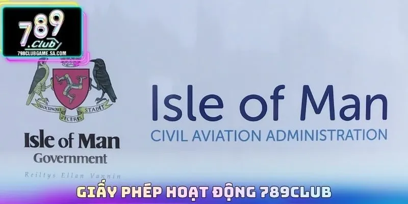 Giấy phép hoạt động 789CLUB