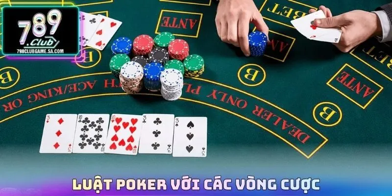 Luật poker với các vòng cược